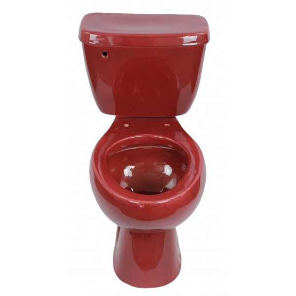 Elongated Comfort Height Toilet  Rojo Granada